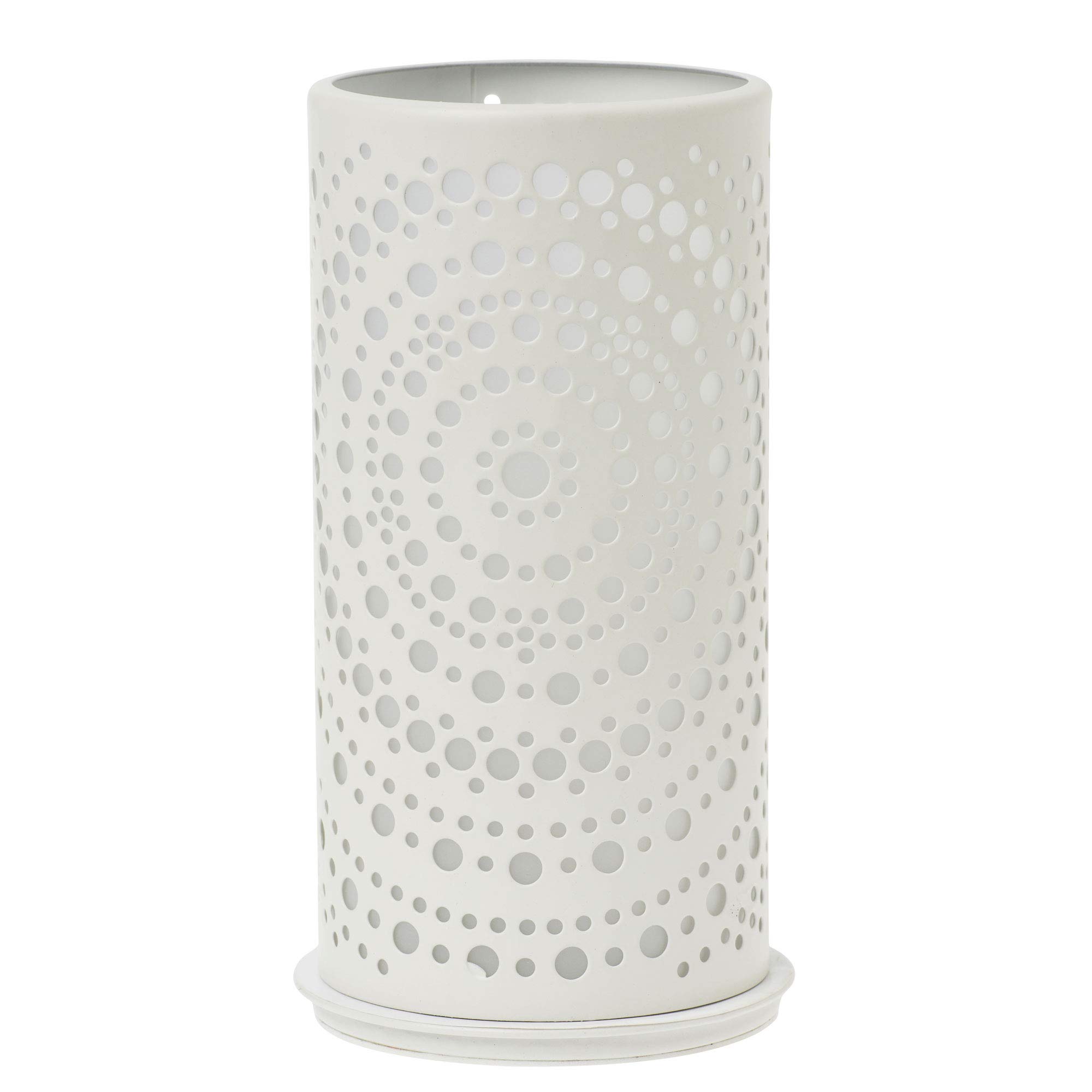 Duni DS42014 Billy Candle Holder White - Metal Candle Holder Case of 4, 140 x 65 x 65