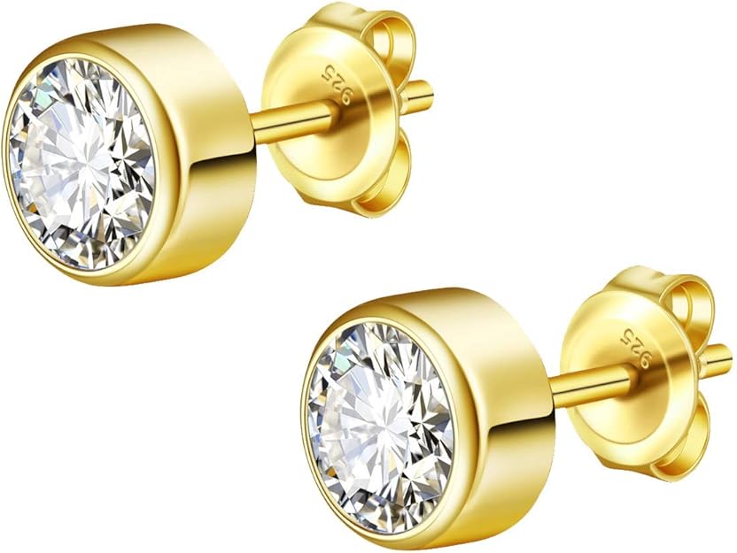 925 Sterling Silber Kirsch Ohrstecker - Süße Frucht Ohrringe Für Frauen & Mädchen