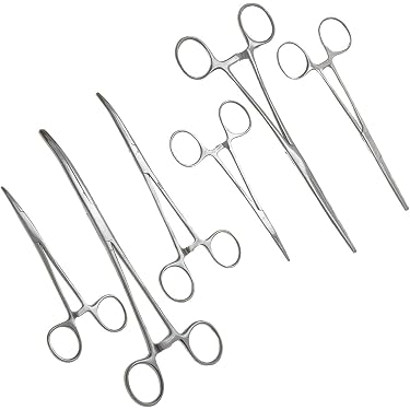 Pinzas Crile - Curvas De 5 1/2
