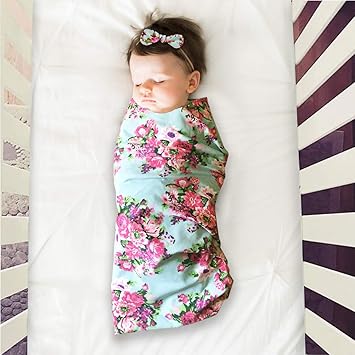 swaddle with bow