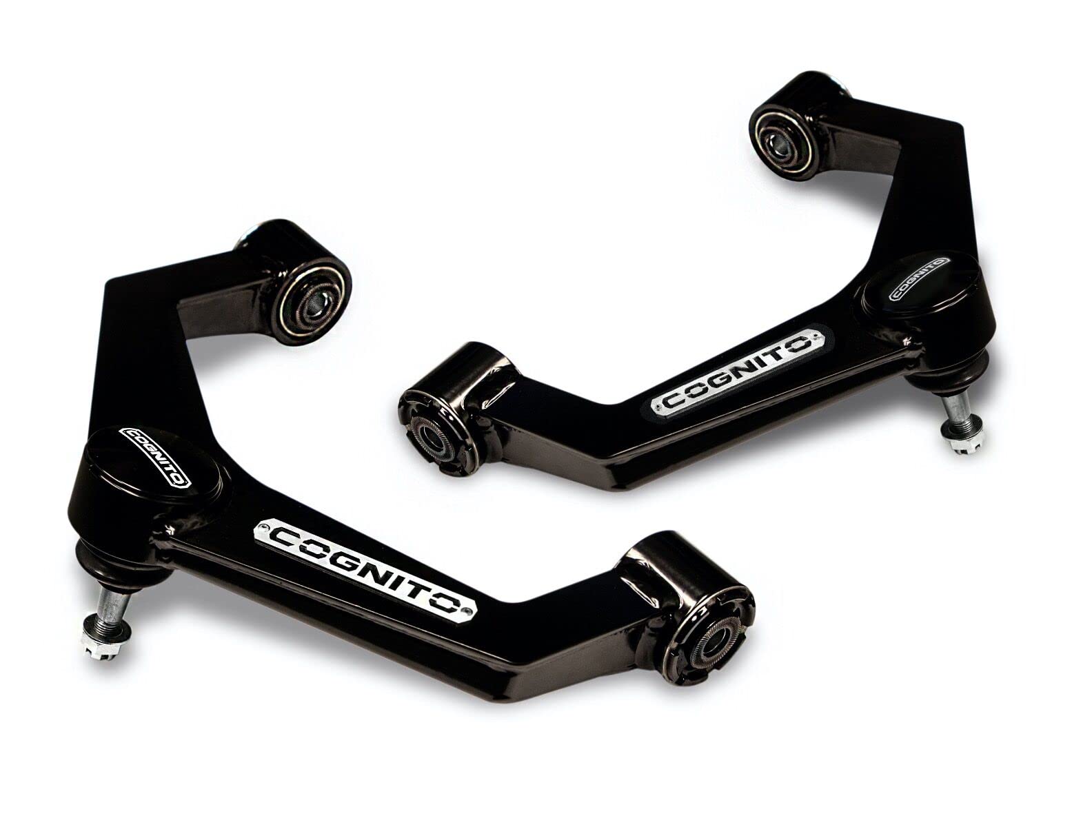Photo 1 of (missing one arm) Precision Parts Cognito Ball Joint SM Series Front Upper Control Arm Kit Compatible with 20-22 Silverado/Sierra 2500/3500 2WD/4WD Black