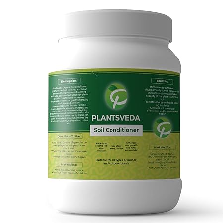 Plantsveda Organic Soil Conditioner 500g Plant Booster Booster for Healthy Green Plants | Suitable for All Types of Plants