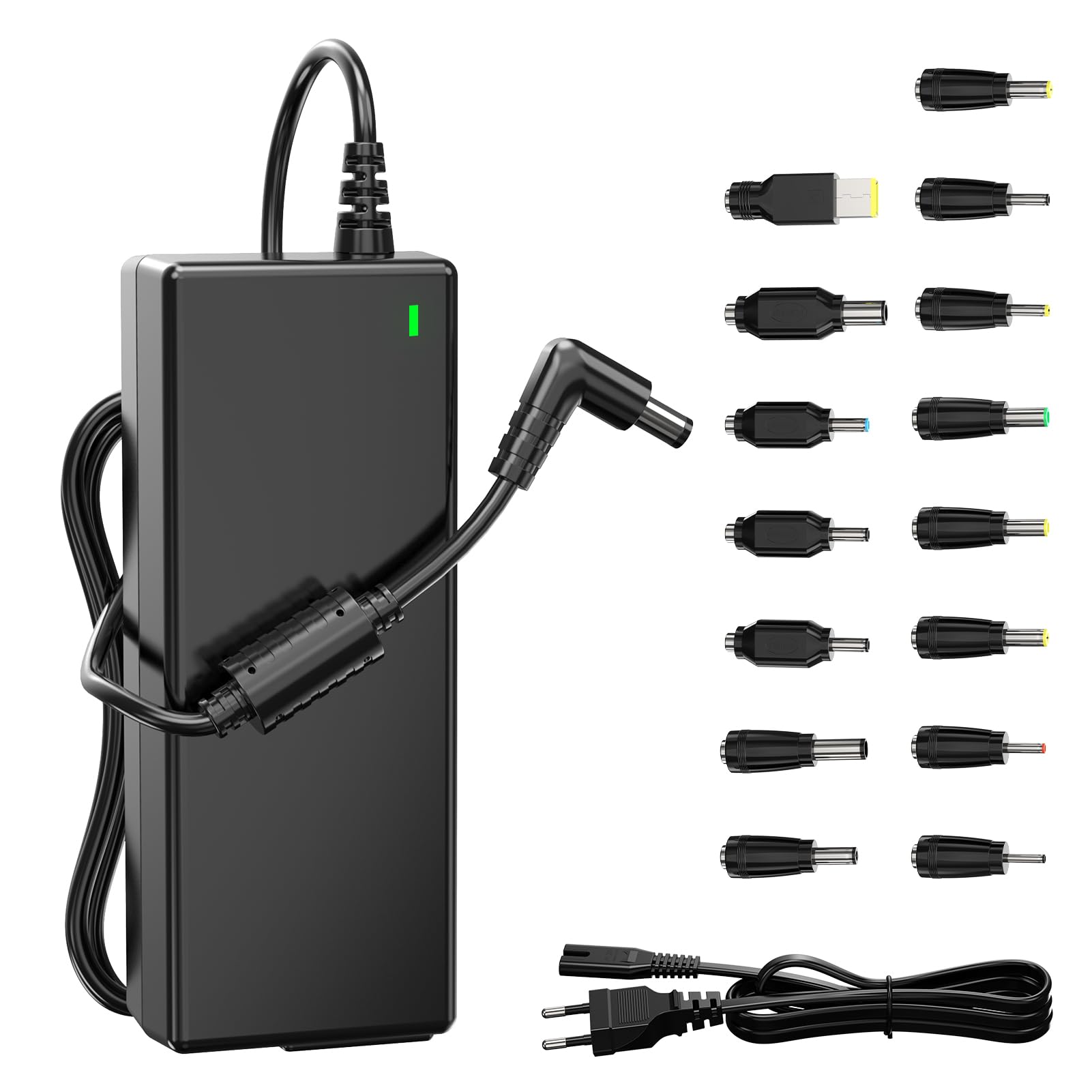 Sunydeal 90W Universal Ladegerät für Laptops | Ersatzadapter für HP, Lenovo