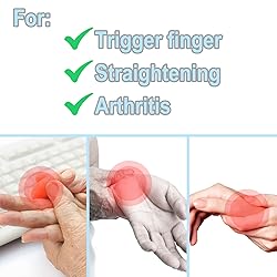 RonJea 5 Pcs Trigger Finger Splints: 5 Single