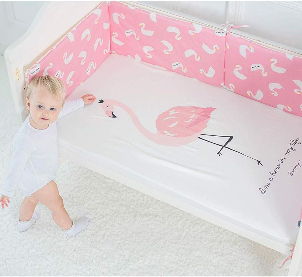 all round cot bumper set