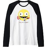 Smiling Friends Raglan Baseball Tee