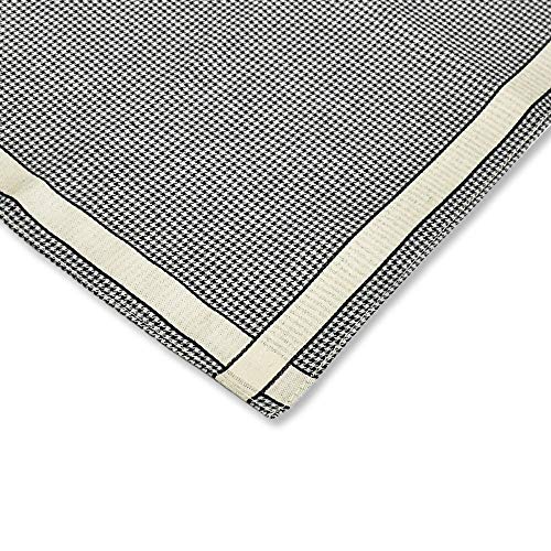 Handkerchiefs Mens 100% Cotton Soft 6 Piece Gift Set by Zenssia