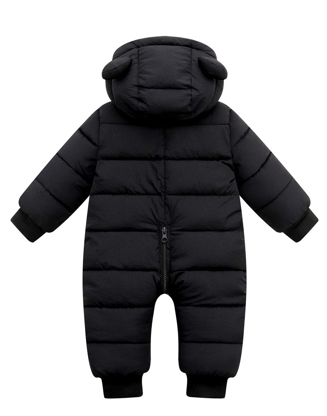 Happy Cherry Baby Snowsuit Winter Coat Warm Hoodie Romper Puffer Jacket
