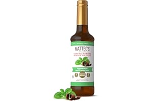 Matteo's Sugar Free Coffee Flavoring Syrup, Peppermint Mocha, Delicious Coffee Syrup, 0 Calories, 0 Sugar coffee syrups, Keto