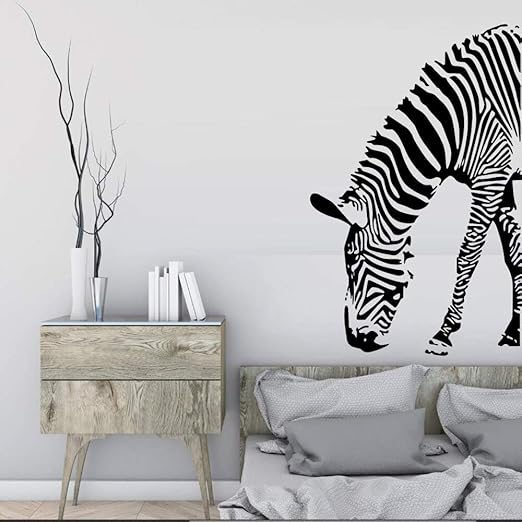 hetingyue Pegatinas de Pared Creativas de Cebra decoración de Vinilo