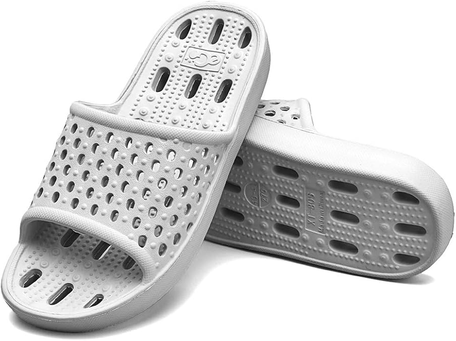 Xomiboe Shower Shoes Quick Drying NonSlip Comfortable Men