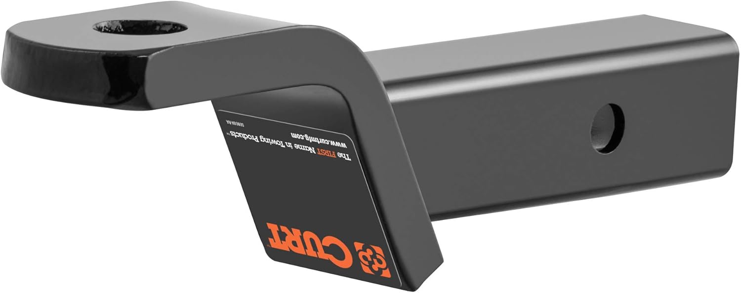 CURT 45030 Class 3 Trailer Hitch Ball Mount, Fits 2-Inch Receiver, 7,500 lbs, 1-Inch Hole, 2-In Drop, 3/4-Inch Rise: Automotive