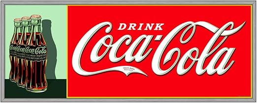 Amazon Com Retro Planet Drink Coca Cola Bottle Trio 1930s Style Decal 24 X 10 Coke Kitchen Decor Home Kitchen