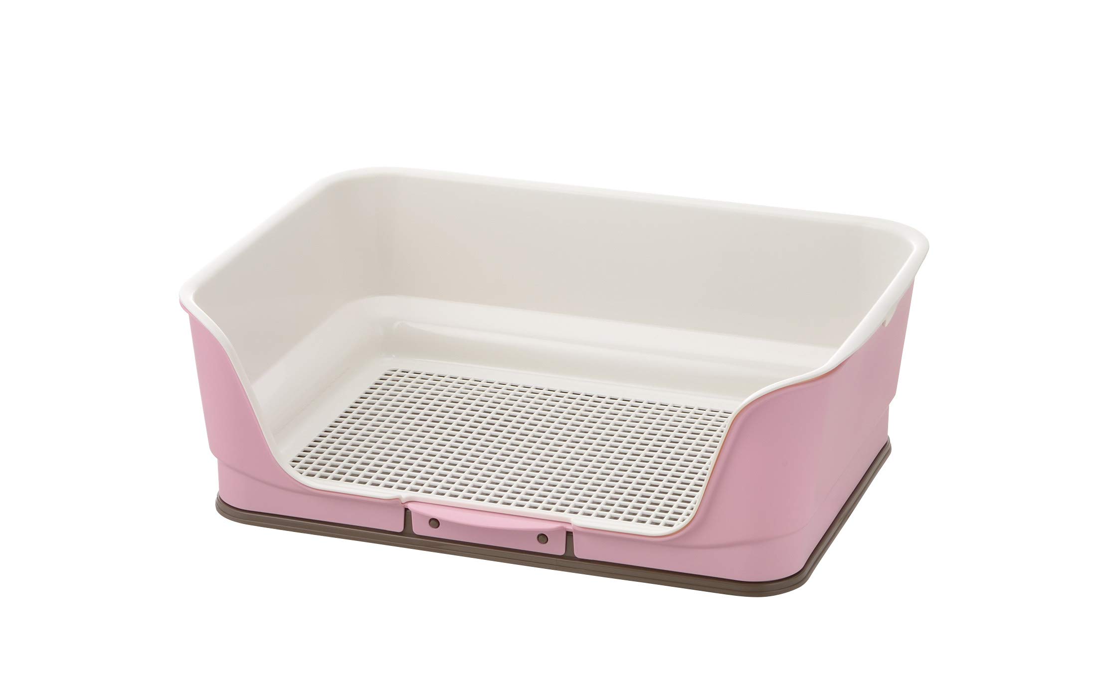 リッチェル お掃除簡単ステップ壁付トイレ ライトピンクの商品画像