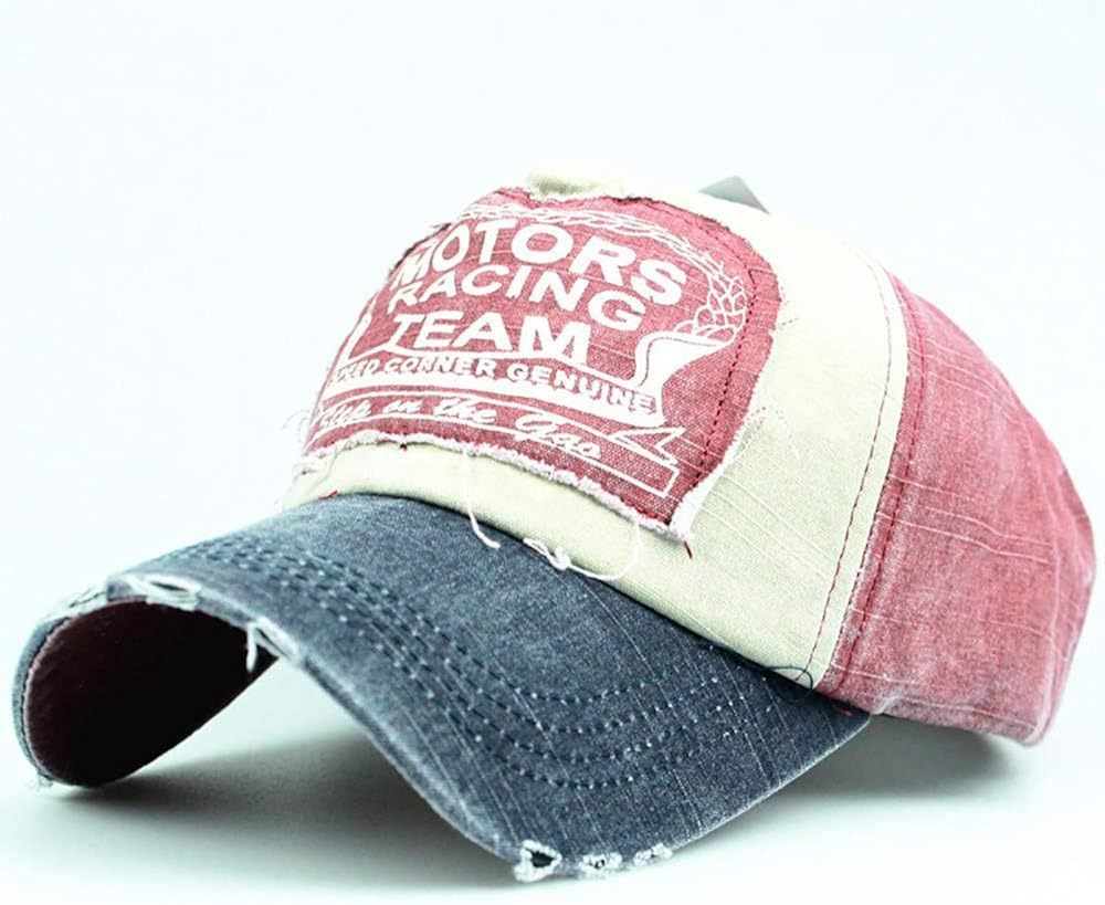 Zlolia Women Embroidered Flower Denim Cap Fashion Baseball Cap Topee: Clothing