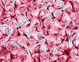 Bulk HERSHEY'S KISSES Milk Chocolate Candies in Pink Foil (2 lb)