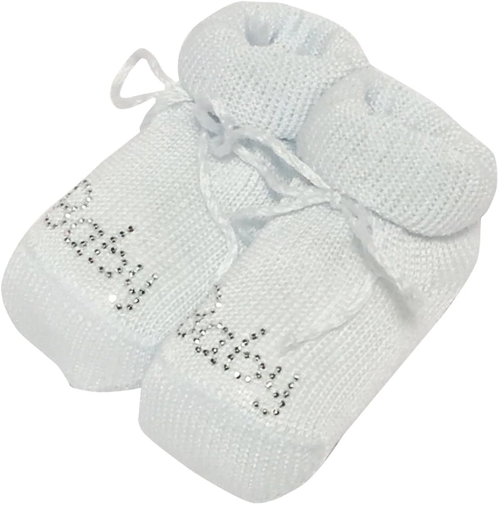 unisex newborn booties