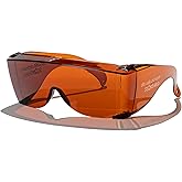 BluBlocker, StarShield Fit Over Sunglasses with Scratch Resistant Lens | Blocks 100% of Blue Light and UVA & UVB Rays | Retro | Gender Neutral for Men, Women, & Everyone | Blue Blocker | 2355K |