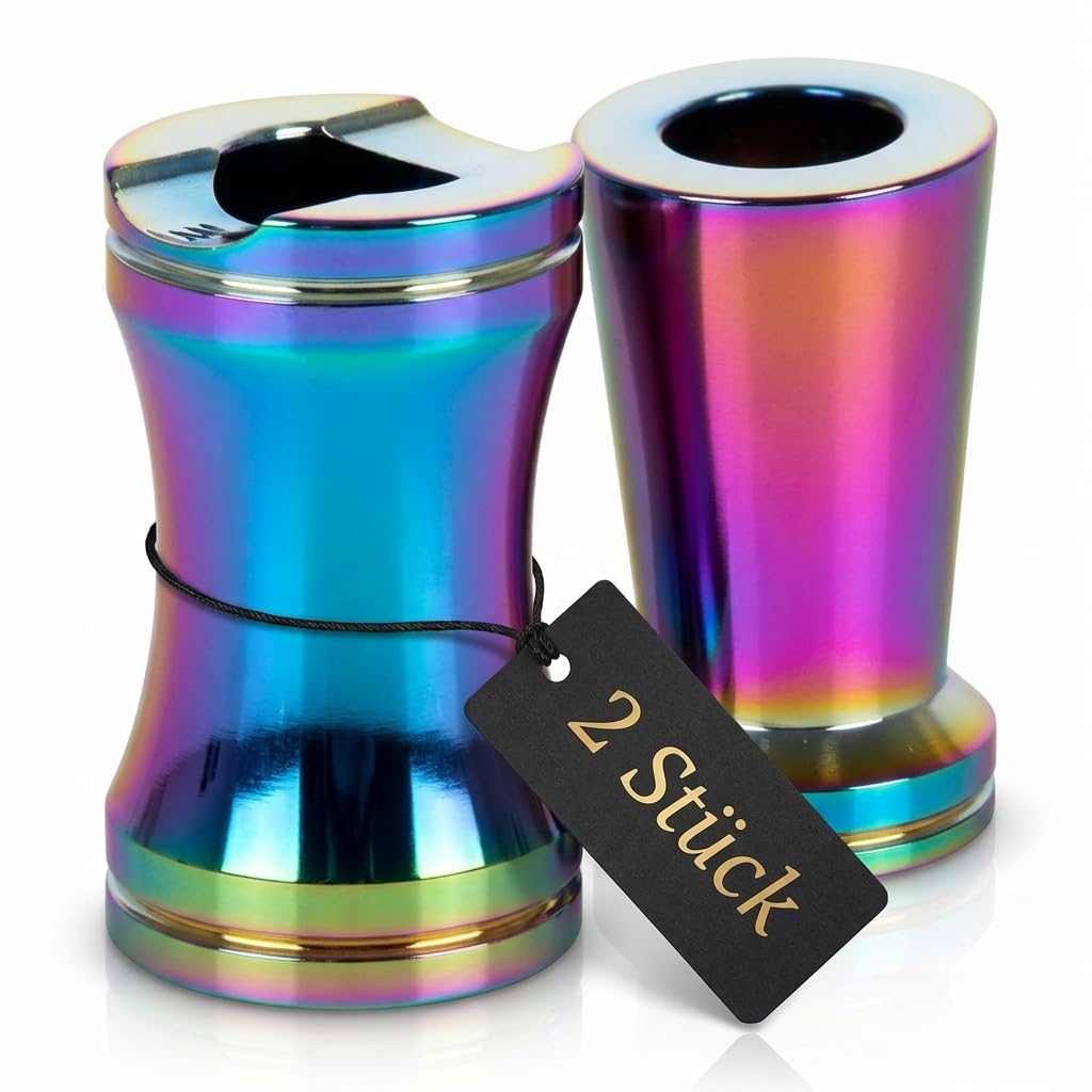 2 x metal glutkillers in rainbow colours (ICY). Premium quality and very elegant.