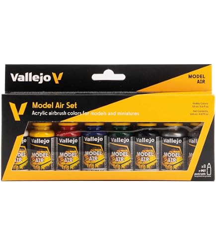 Amazon.com: Vallejo FS30118 US Field Drab Model Air Paint Set