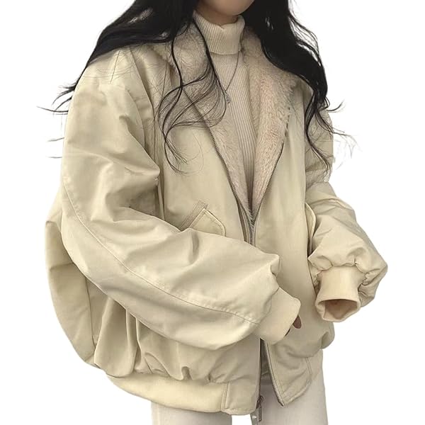 Women's Gothic Zip Up Hoodie Goth Fleece Fur Y2K Coats Cyber