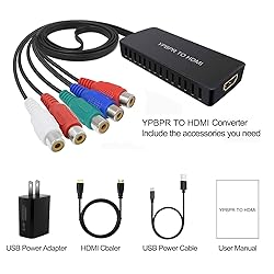 Dingsun Component to HDMI Converter, YPbPr/RGB+R/L