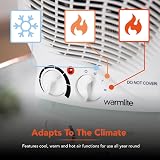 Warmlite Thermo Fan Heater 2000 W WL44002 with 2 Settings Overheat Protection view 5