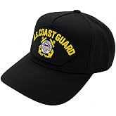 Infinite Hats US Coast Guard Patch Adjustable Baseball Cap