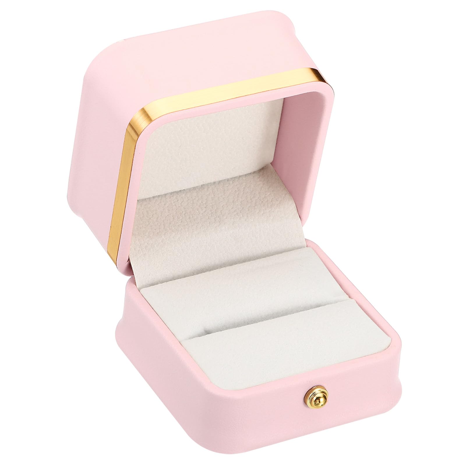 PATIKIL Velvet Ring Box, Single Slot Wedding Ring