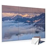 JBER 6 Pack Art Acoustic Panels, 72×48 Inches