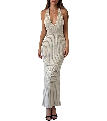 crochet tube dress Bohemian Stripes Sexy Summer Party See-Through Cover Outfit Calf length Handmade Crochet Granny Square Tube