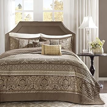 Amazon.com: Madison Park Bellagio Full/Queen Size Quilt