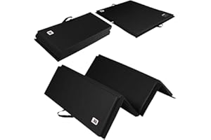 We Sell Mats - 4 ft x 6 ft x 2 - Personal Fitness & Exercise Mat for Home Workout - Lightweight and Folds for Carrying – All Purpose Gym Mat – Thick Mat for Yoga, Pilates, Stretches, Floor Exercises