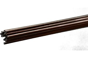 K&S Precision Metals Music Wire 504 – 0.062" OD x 36" Long - High Tensile Strength for Crafts, Jewelry, Musical Applications, Made in USA - 15 Wires