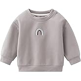 Cherie Kids Organic Cotton Soft 0-5T Newborn Baby Toddler Outfits Sweatshirt for Boys and Girls Unisex Long Sleeve
