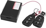 WANGCL Universal Car Alarm System 12V Remote Central Locking 433MHz view 2