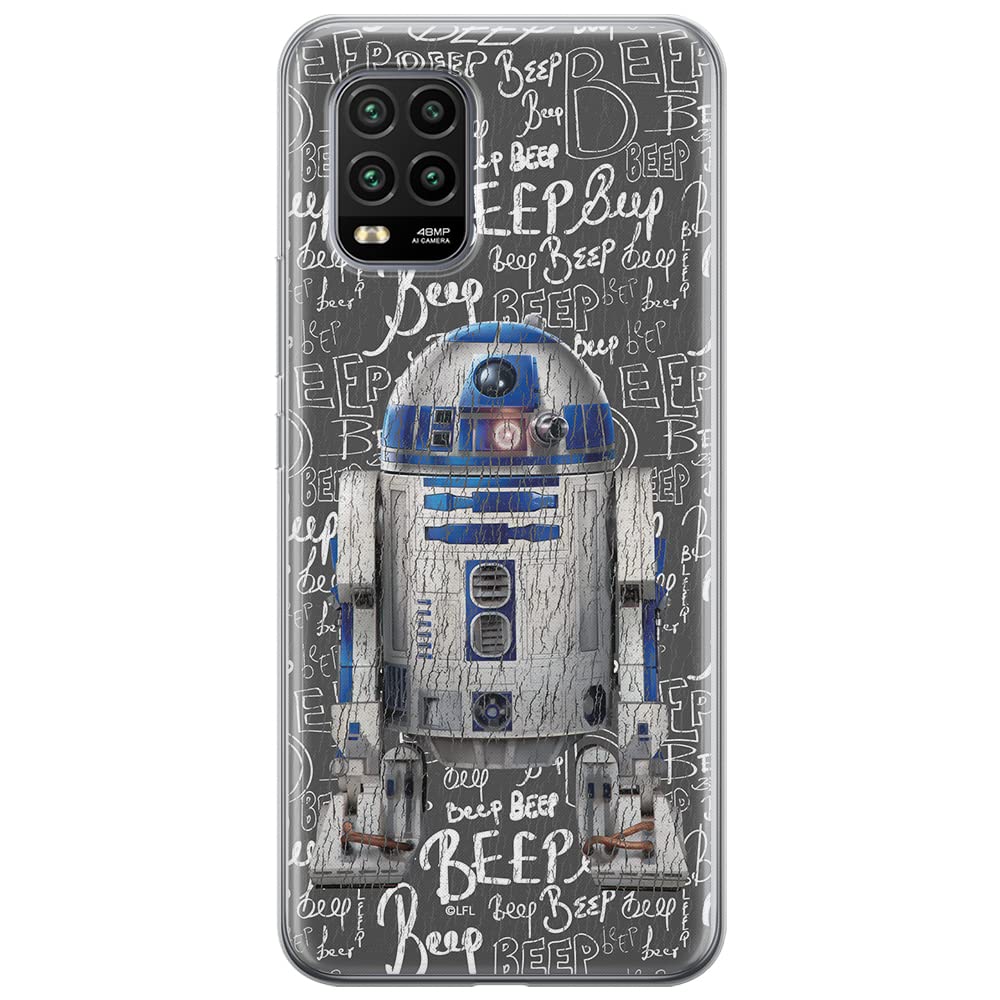 ERT GROUP mobile phone case for Xiaomi MI 10 LITE original and officially Licensed Star Wars pattern R2D2 004 optimally adapted to the shape of the mobile phone, case made of TPU — image 1