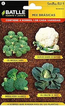 Huerto Urbano - Mix Brasicas - HU - Batlle: Amazon.es: Jardín