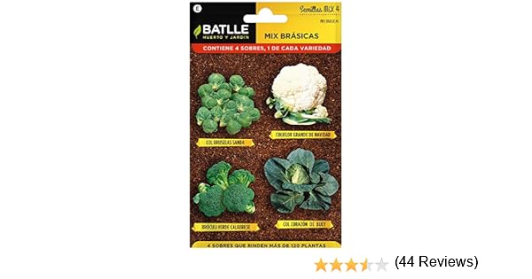 Huerto Urbano - Mix Brasicas - HU - Batlle: Amazon.es: Jardín