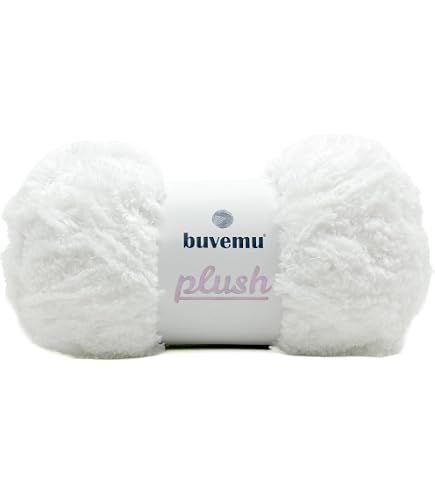 HobbyMia Bunny Fur Fluffy Yarn - Bulky (5) Fuzzy Yarn For Knitting & Crochet (3 Skeins, 100gr Each) - View #13
