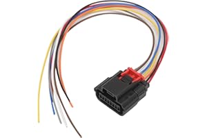 FANPAYY Maf Sensor Connector Plug Pigtail Wiring Harness for Silverado 1500 2500 3500 Sierra Yukon Blazer Cruze SRX Mass Air Flow Sensor Connector (8 Wire)