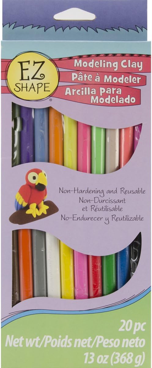 moldable clay that hardens