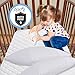 Premium Waterproof Pillow Protectors - Queen Size 20''x32'' Set of 2 - Zippered Pillow Cover Made with Soft Terry Cotton Fabric - Hypoallergenic and Dust Proof