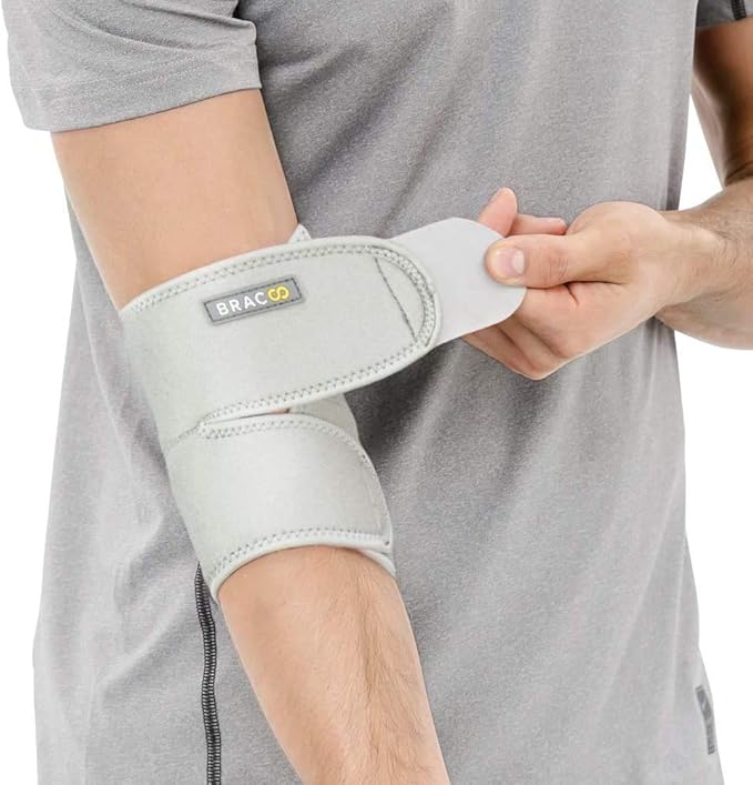 Bracoo Elbow Support, Reversible Neoprene Support Brace for Joint