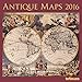 2016 Antique Maps Wall Calendar
