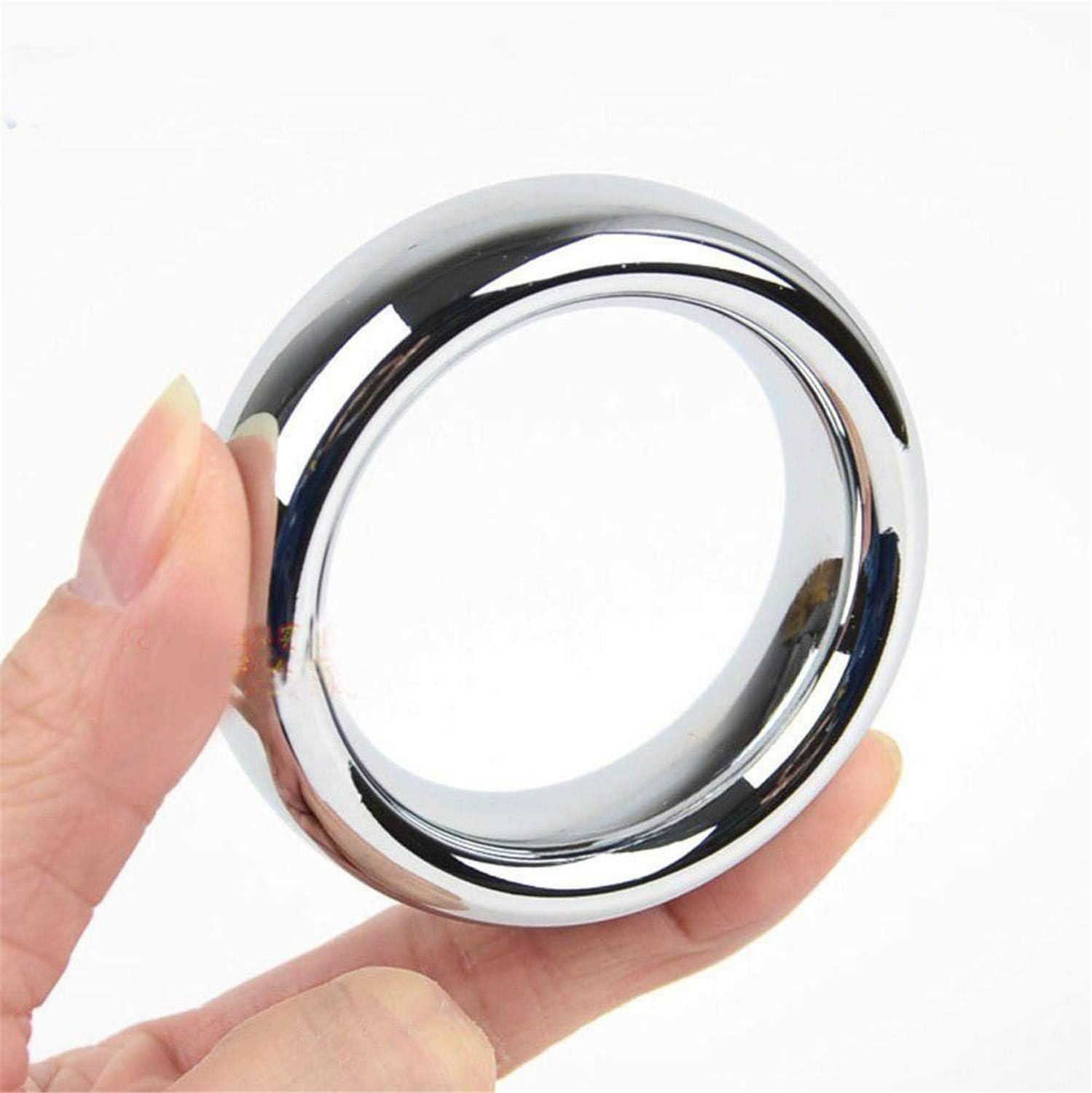 Ring Enhancer Stimulator Toys 1.75" Thick Heavy Metal Silver Ring - Cǒck Male Pēnǐs Enhancer