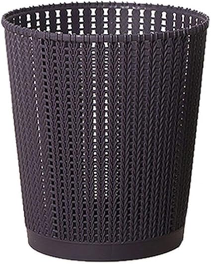 LWW Cubo de la basura, púrpura escritorio bote de basura, la sala de