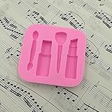 Oceaneshop Useful Utility Mat Chocolate Cookies Lipstick Mold Decorating Silicone Cake Mould Baking