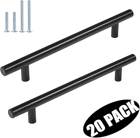 Probrico 20 Pack 6 1 3 160mm Center To Center Black Modern