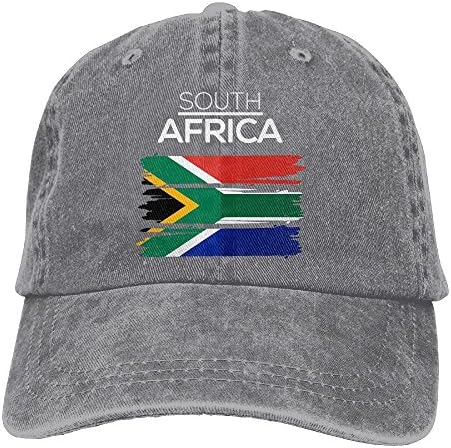 Keerqingqu Men's Women's Adjustable Cotton Denim Baseball Caps South Africa Dad Hat